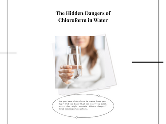 The Hidden Dangers of Chloroform in Water: What You Need to Know