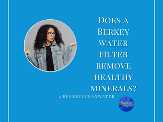Do Berkey Filters Remove Minerals?
