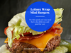 Easy Slider Recipe - Lettuce Wrap Mini Burgers