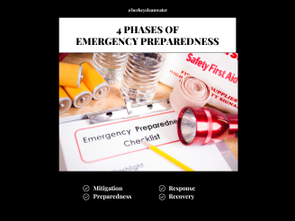 Four Phases of Emergency Preparedness