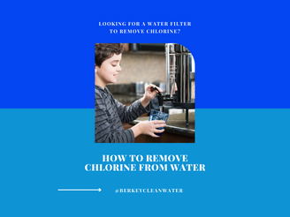 How To Remove Chlorine From Water
