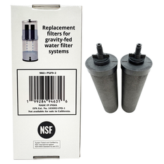 NSF certified Phoenix Gravity filter performance