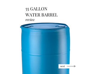 55 Gallon Water Barrel Review - Best For Preparedness?