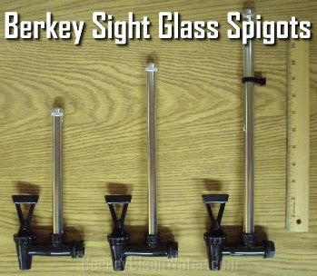What Are Berkey Sight Glass Spigots and How Do They Work?