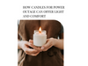 Candlelight in the Dark: How Candles For Power Outage Can Offer Light and Comfort