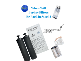 When Will Berkey Filters Be Back in Stock?