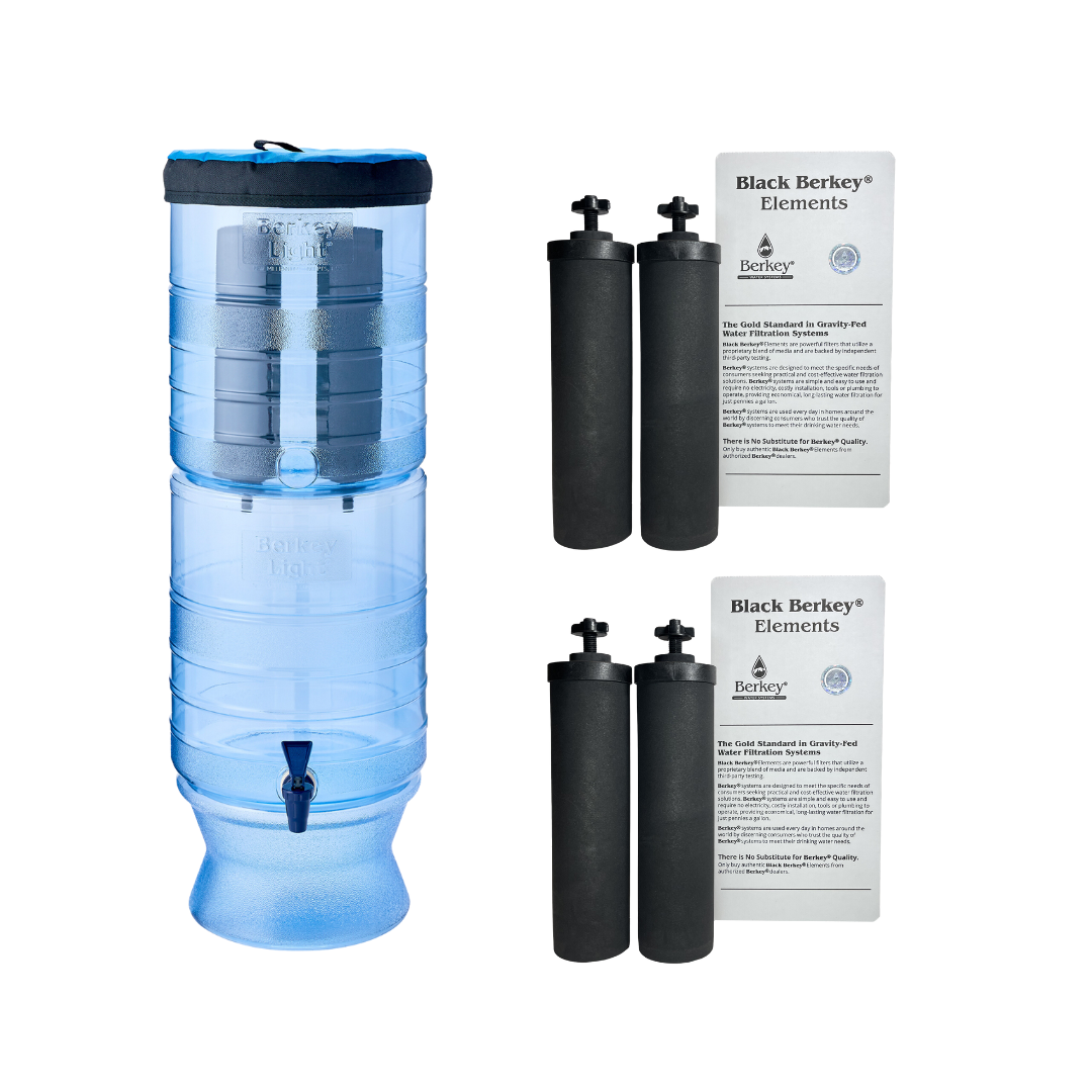 Berkey Light 4 Filter Bundle | berkeycleanwater