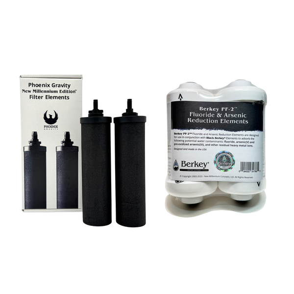 Berkey Phoenix Element & Fluoride Filter Bundle | berkeycleanwater