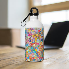 Floral Print Water Bottle