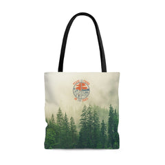 Peace Is Found On The Trail Tote Bag