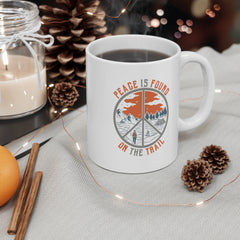 Peace Is Found on the Trail Mug