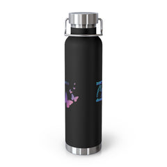 Motivational Butterfly Water Bottle | Motivational Quotes | Inspirational Quotes | Happy Thoughts | 22oz Water Bottle