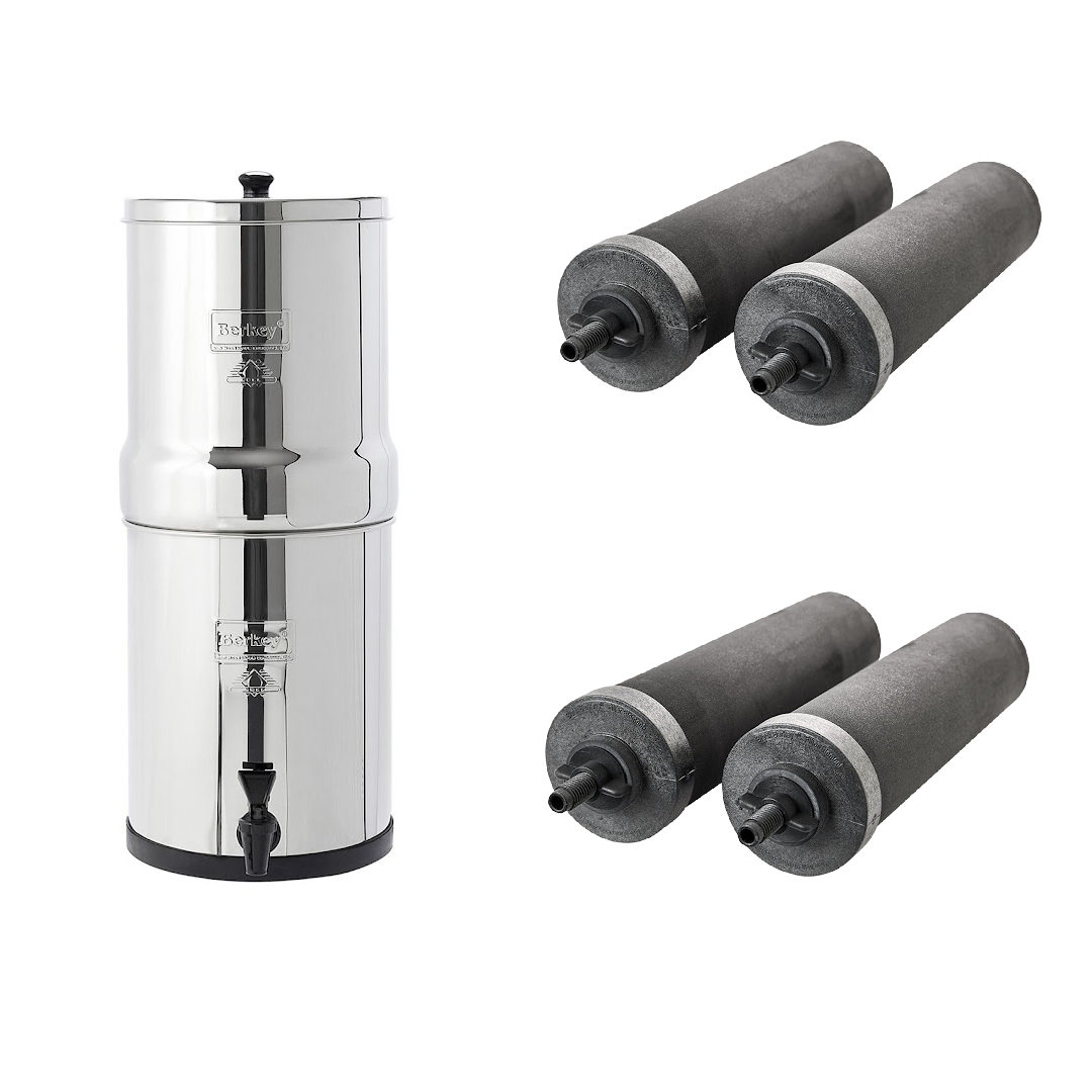 Big Berkey Water Filter System With 4 Filters