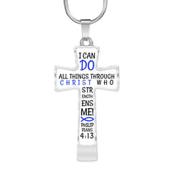 I Can Do All Things Through Christ Who Strengthens Me Necklace