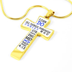 I Can Do All Things Through Christ Who Strengthens Me Necklace