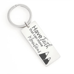Have Faith Christian Keychain
