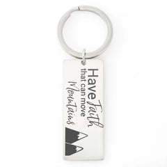 Have Faith Christian Keychain