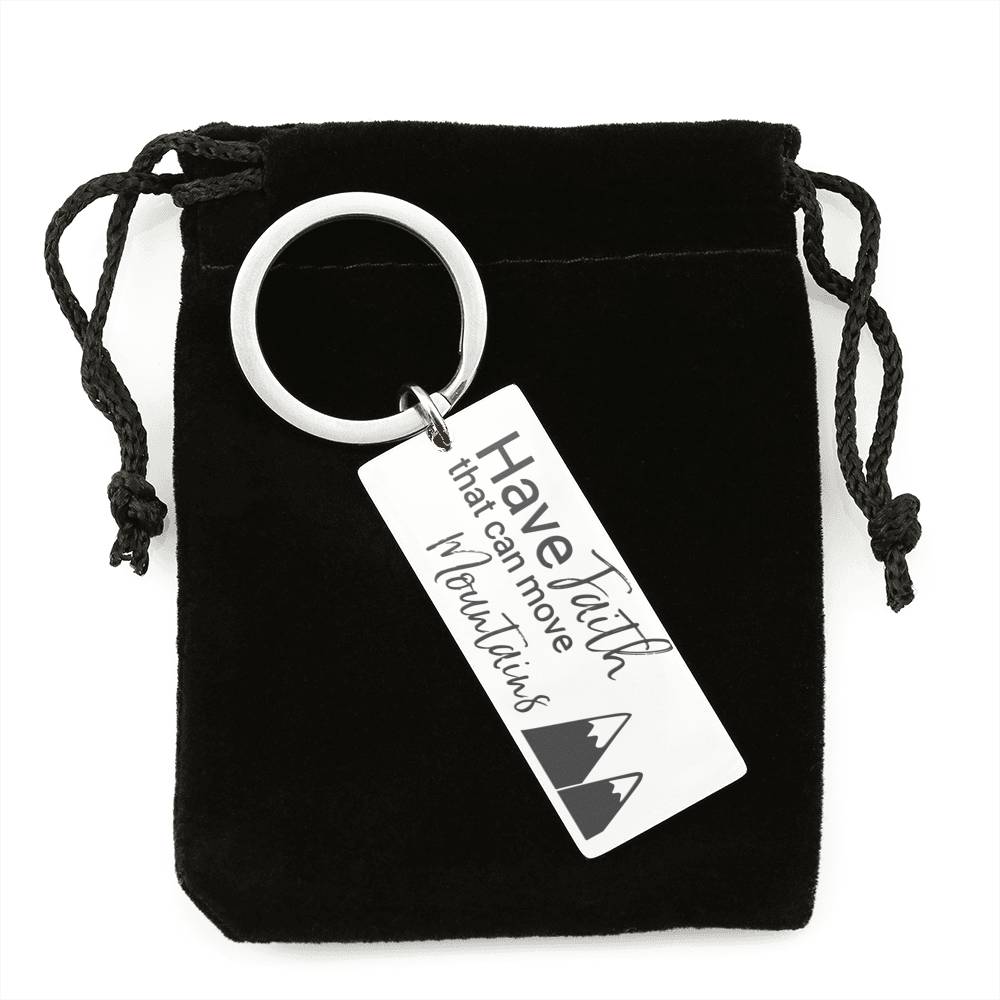 Have Faith Christian Keychain