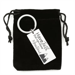 Have Faith Christian Keychain