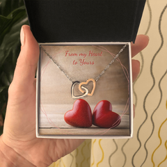Never-ending Love Double Heart Necklace