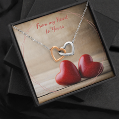 Never-ending Love Double Heart Necklace