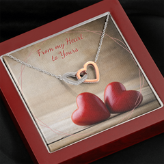 Never-ending Love Double Heart Necklace