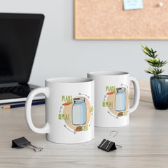 Plant, Can, Eat, Repeat Homesteading Mug