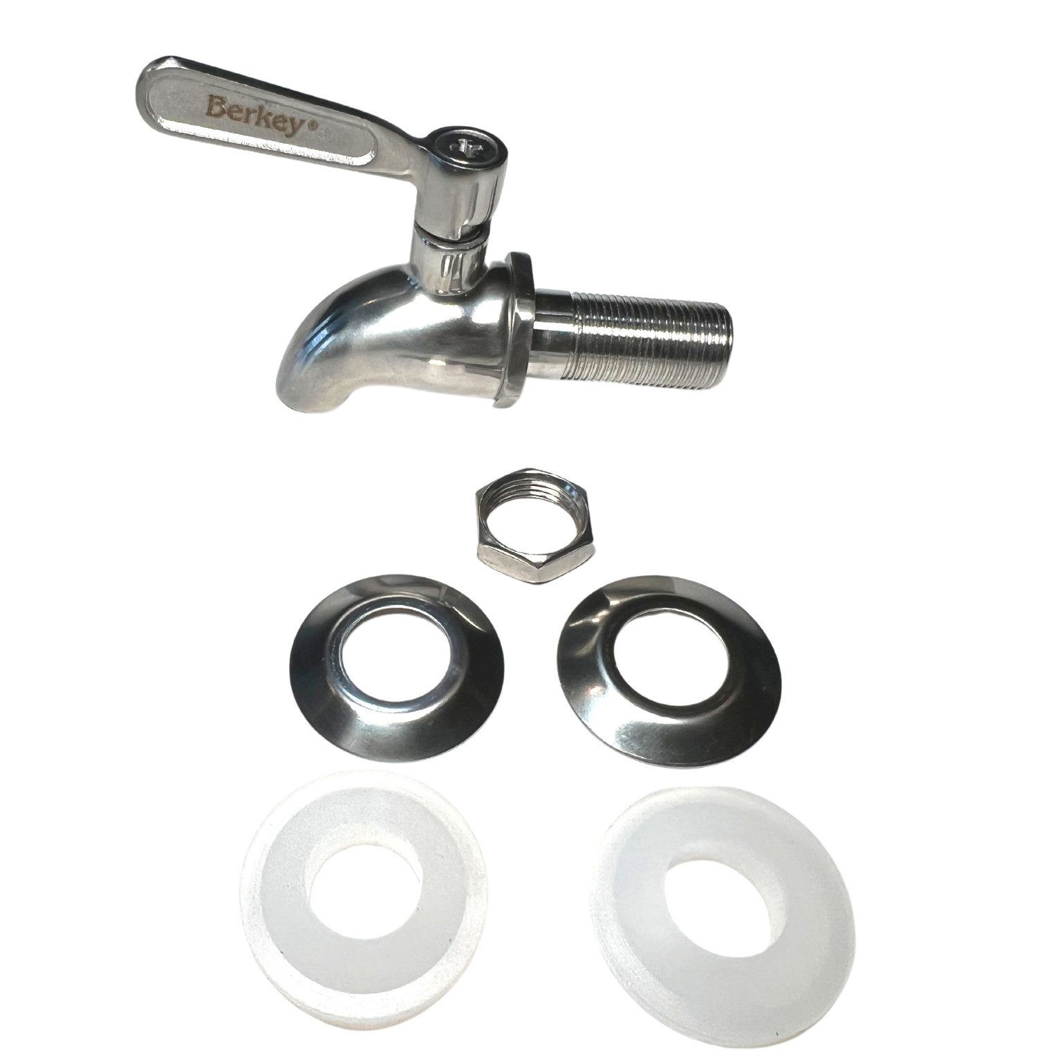 Stainless Steel Berkey Water View Spigot - berkeycleanwater