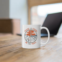 Peace Is Found on the Trail Mug