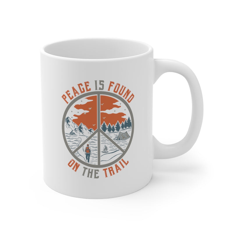 Peace Is Found on the Trail Mug