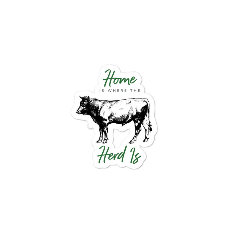Home Is Where The Herd Is Stickers