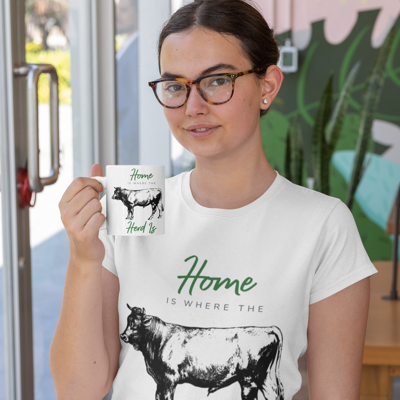 Home Is Where the Herd Is Mug