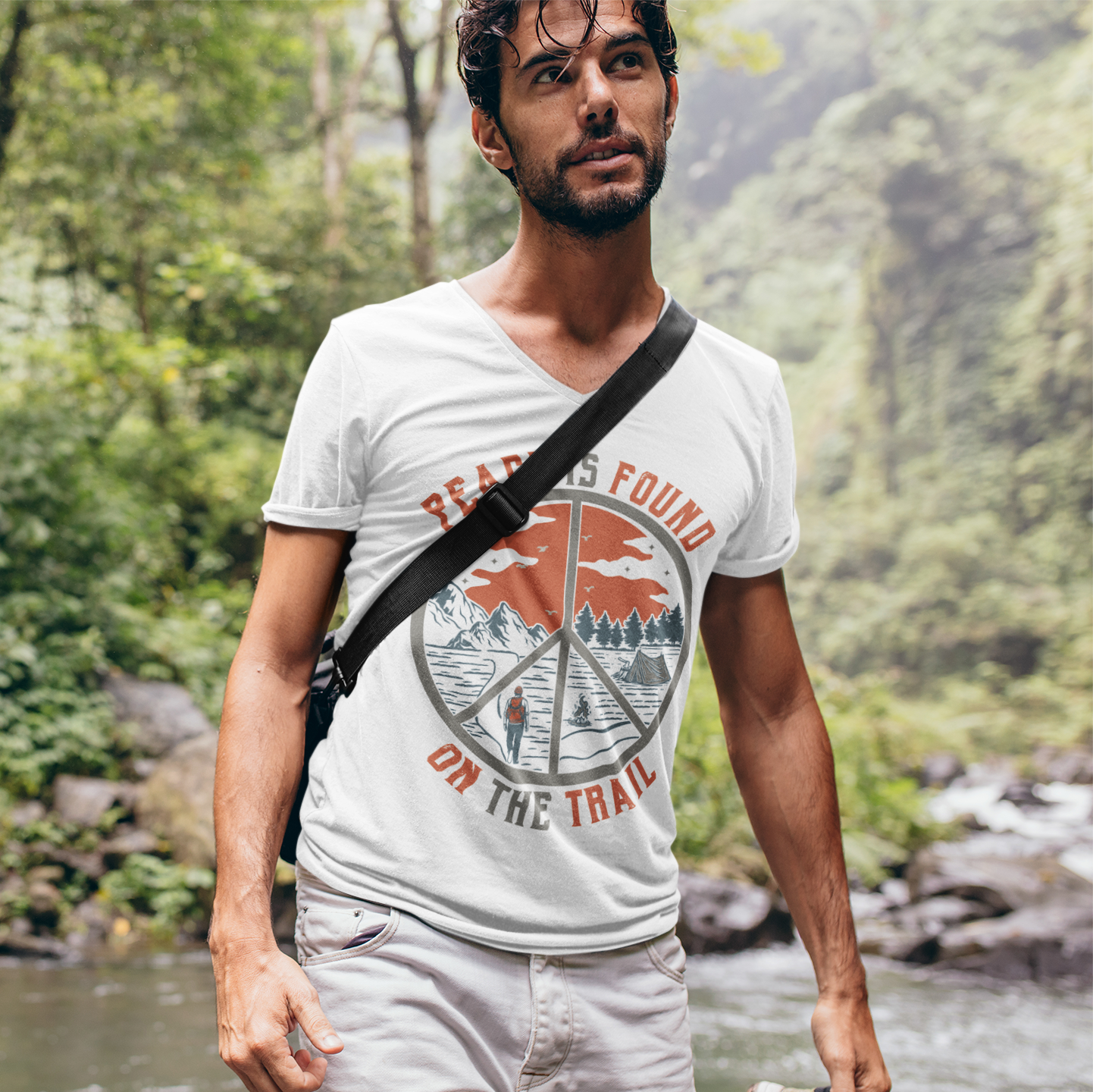 Peace Is Found On The Trail T-Shirt